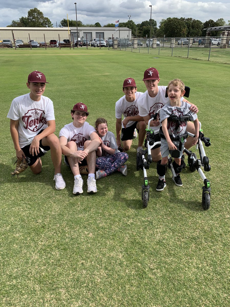 JenksHSBaseball's tweet photo. Buddy baseball is in full swing! https://t.co/gvSE6SpRou