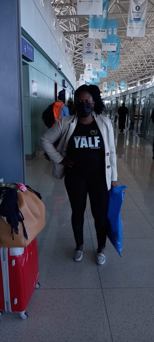 YalfAfrica's tweet photo. IRC country director, Faith Akovi Cooper, departs Nigeria after making the YALF IMPACT. #WAYS2021 #IMPACT5000 https://t.co/aXIDyoqtkL