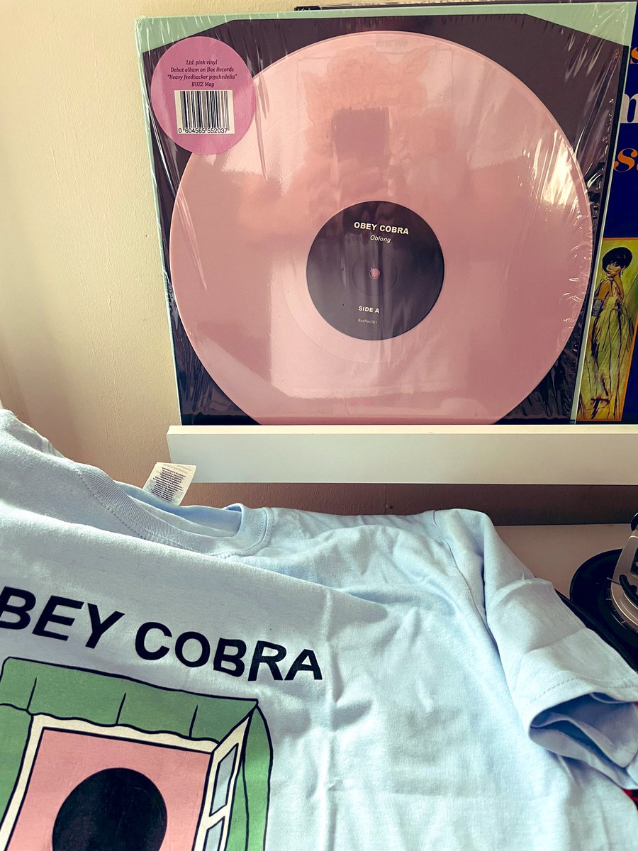 Chuffed with this beauty in the post today from @ObeyCobra_band & the sweethearts @_boxrecords 💕