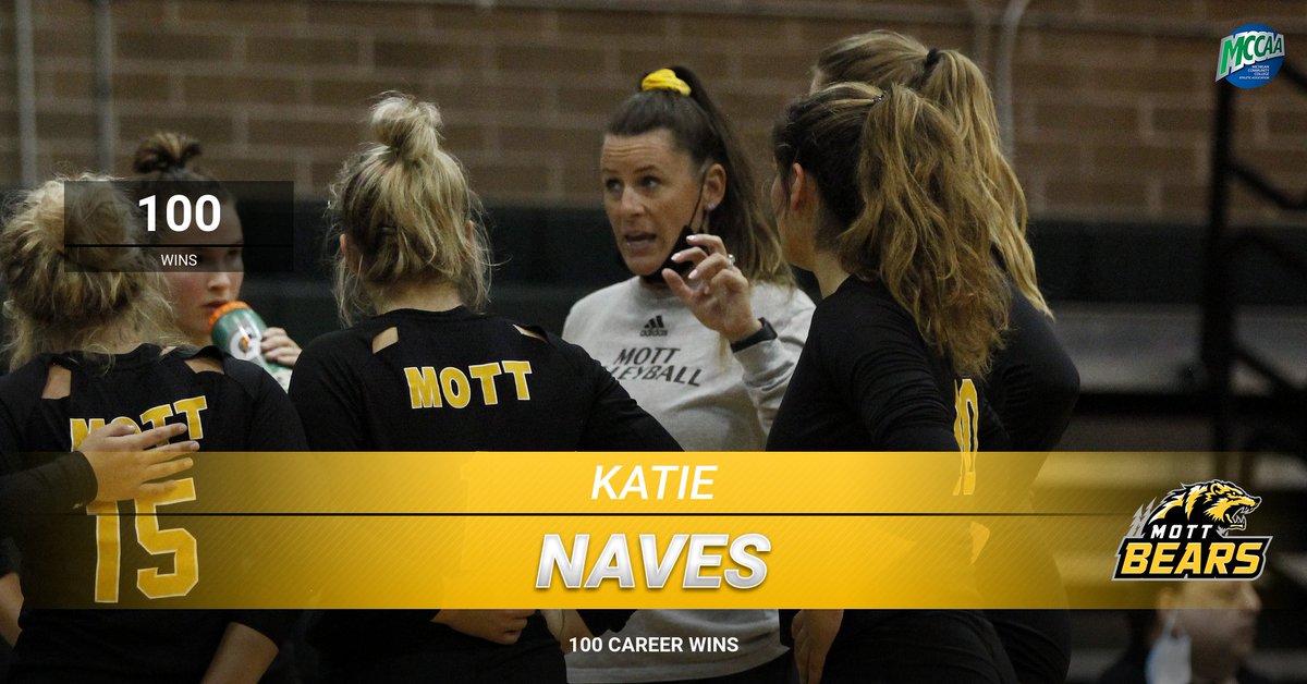 MottCCAthletics's tweet photo. Congratulations to Coach Katie Naves on her 100 career win. https://t.co/pvlJqrLHAx