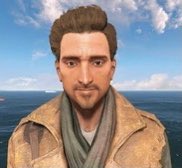 LittleLadsDaily's tweet photo. Today’s little lad is RJ MacCready from Fallout! He has dashing green clothes, brown hair, and no parents! As a side note I love how his face is just kinda 🙂. I love that! https://t.co/hUEuYMbslr