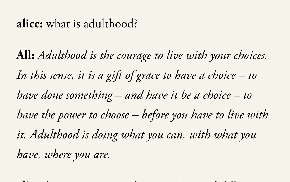 we asked All from <a href="/_makes_us_human/">What Makes Us Human</a> 

what is adulthood?
