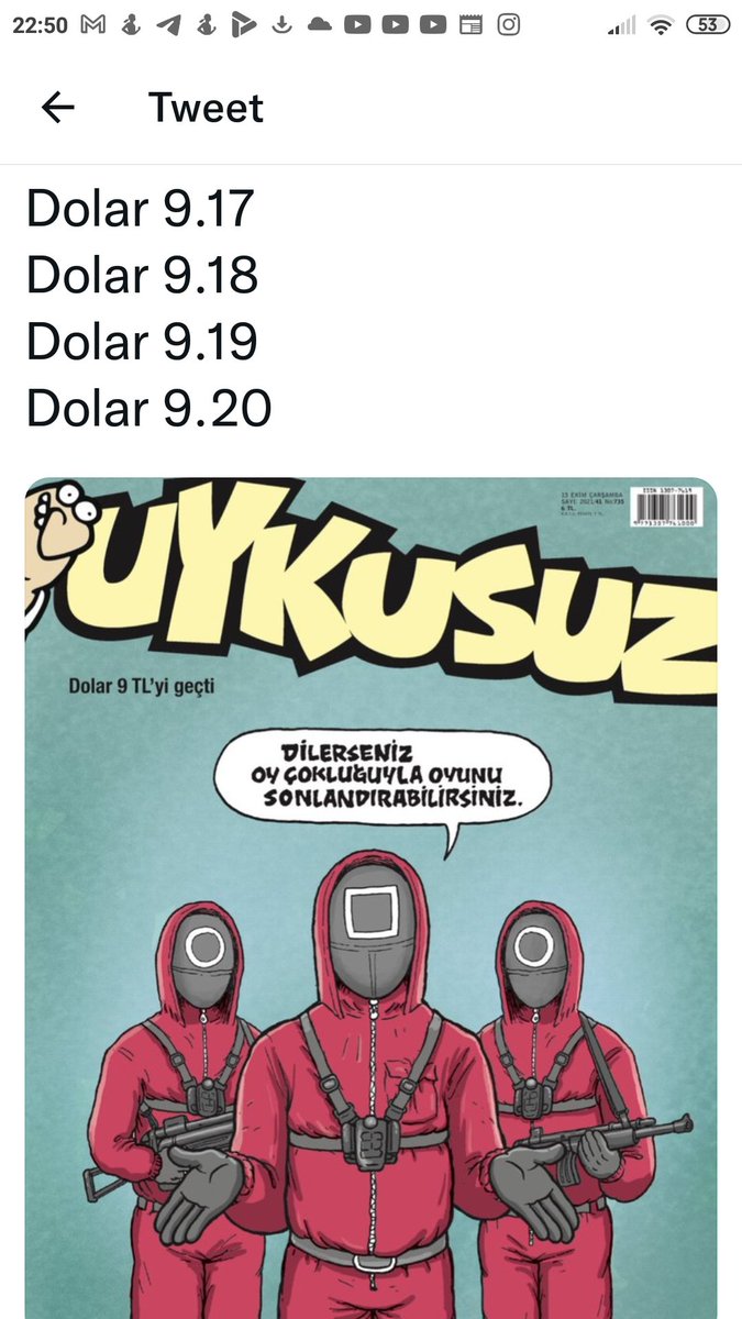 mustafa45072's tweet photo. Dolar 9.74 Türk Lirası
Mazi kalbimde bir yaradır... https://t.co/XxjDsfBDrT