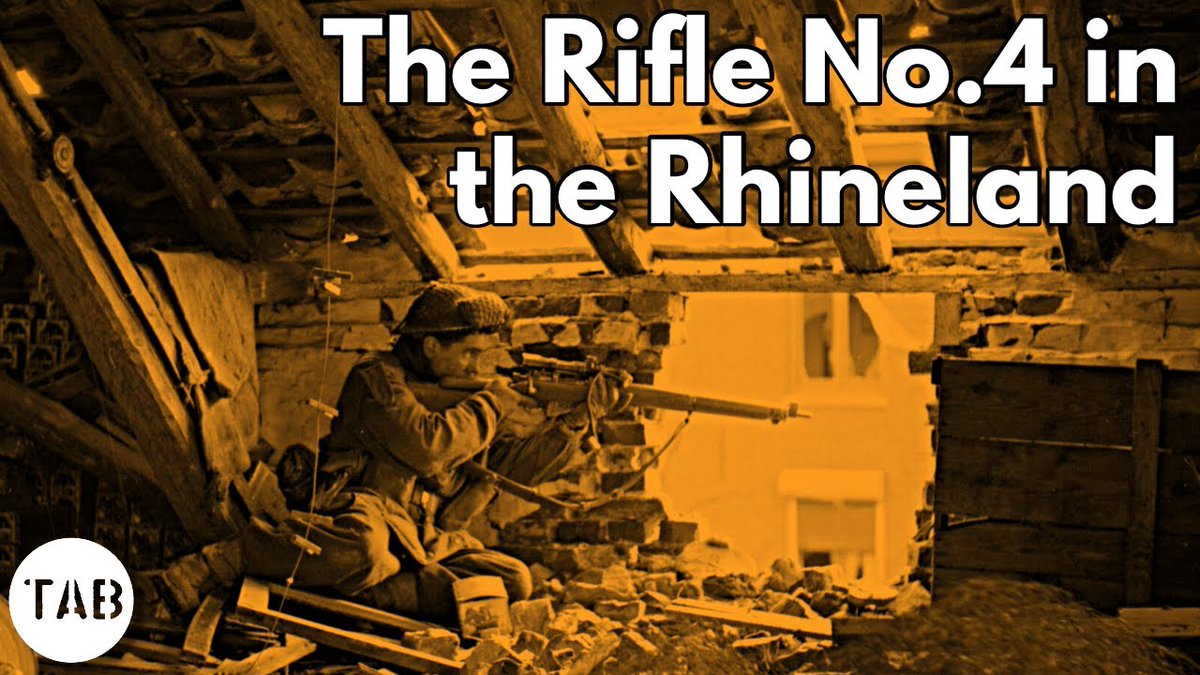 historicfirearm's tweet photo. NEW VIDEO! - The No.4 Rifle in the Rhineland

Watch here: https://t.co/TRG532LOLR

A brief look at the use of the No.4 during the invasion of Germany from the west in 1945.

#History #WW2 #SWW #Rhineland45 #OPVarsity #OPVeritable #rifle #SMLE #LeeEnfield #RifleNo4 https://t.co/tfIj6VJ2Ny