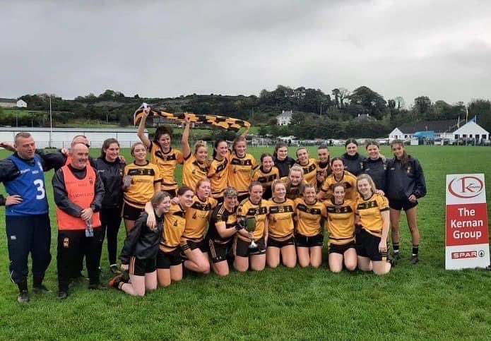 DonegalLGFA's tweet photo. Saturday 30th October
Ulster Ladies Intermediate Club Championship
Quarterfinal - @ 2pm
Steelstown v St. Eunans
Ulster Ladies Junior Club Championship
Quarter Final - @ 2pm
Moortown v Robert Emmets
@UlsterLadies
@StEunansLadies
#RobertEmmets
@BrianOgs
@MoortownGAC https://t.co/PR7NdNFSIo