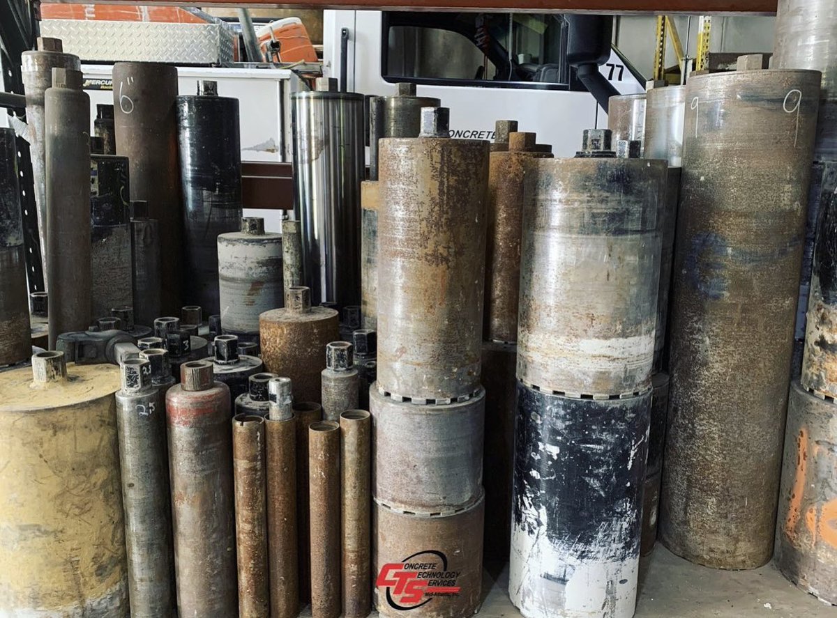 CTSMidAtlantic's tweet photo. Got cores? 
⠀
#coredrill #coredrilling #concretedemolition #concretecutting #concretecutter #diamondtools #concretesaw #sawblade #coring #concretecoring #concretecutters https://t.co/KtbzuCrJCU