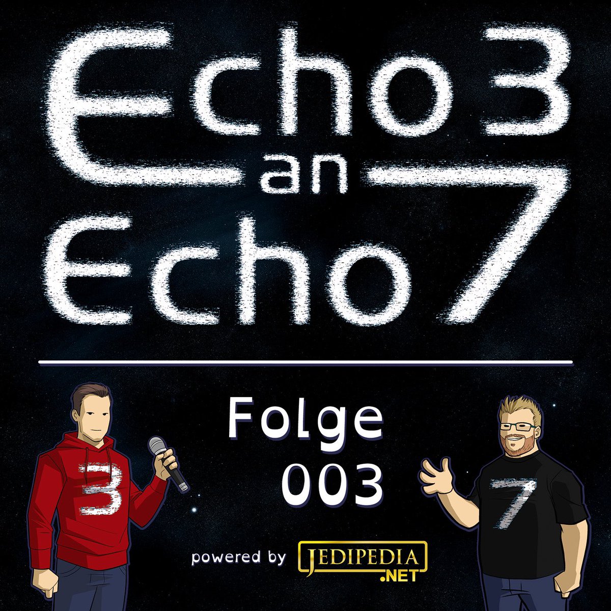 jedipedia's tweet photo. Zum Start in die neue Woche: #Echo3anEcho7 Folge 3 ist da! 😁
Max & Michael begrüßen Gästin Ines von der @JediBibliothek, mit der sie über Schule/Bildung/Pädagogik in & mit #StarWars reden.
#EchoPodcast #Jedipedia #StarWarsPodcast #Podcast @TheGryph @BustingTheHulk https://t.co/oT2PVg6bZn