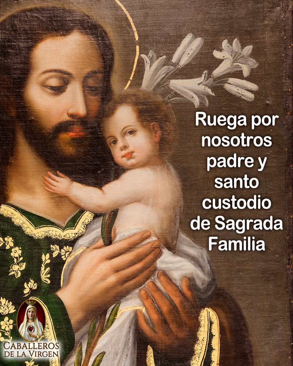 Cab_Virgen's tweet photo. San José, tú serás mi protector, el custodio de mi corazón, y tendrás las llaves de mi querer en tus manos. Celosamente custodiarás mi corazón y nunca más me lo darás, para estar así seguro de no salirme jamás de la Voluntad de Dios. https://t.co/JDudV7e5EH
