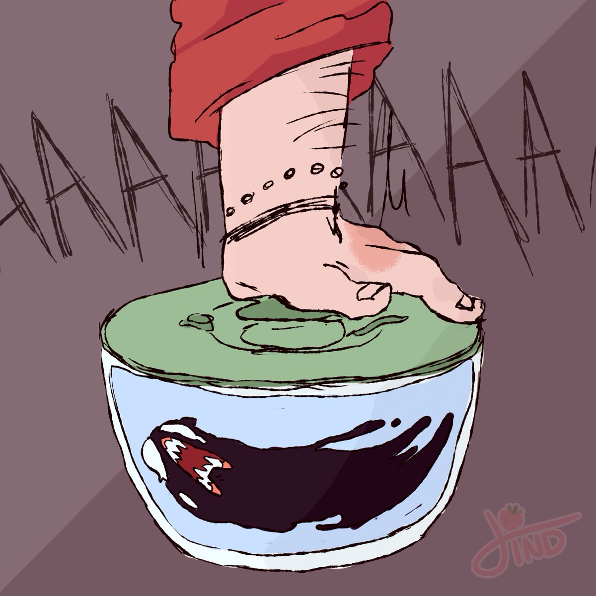 strawberrylind's tweet photo. bad and naughty symbiotes get put in the salad spinner #venom https://t.co/vapeOPHZ50