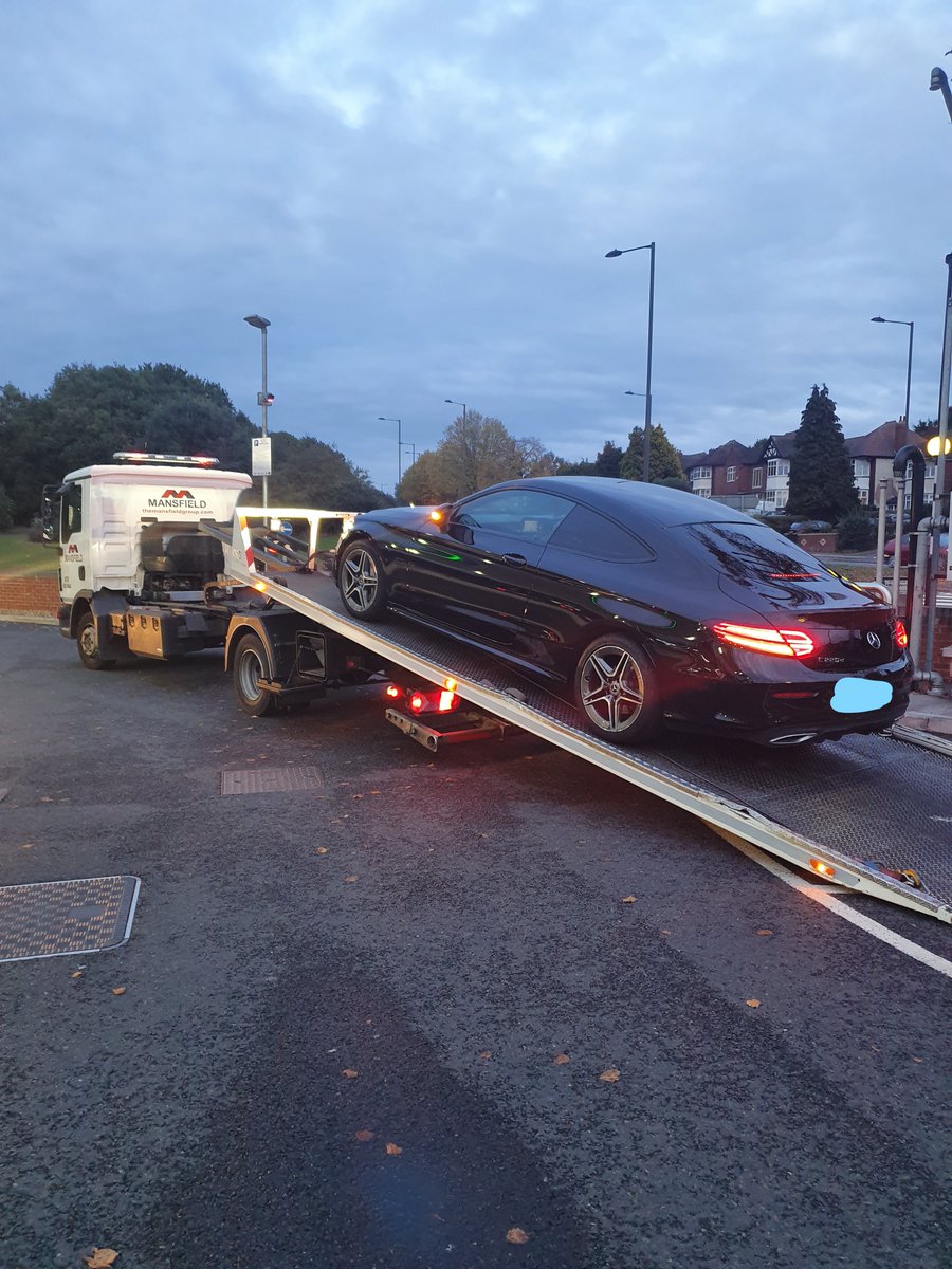 Another vehicle seized by PC Keyte for being driven without insurance. Please make sure you have at least third party cover if you are planning to use your car on the road #notworthit
