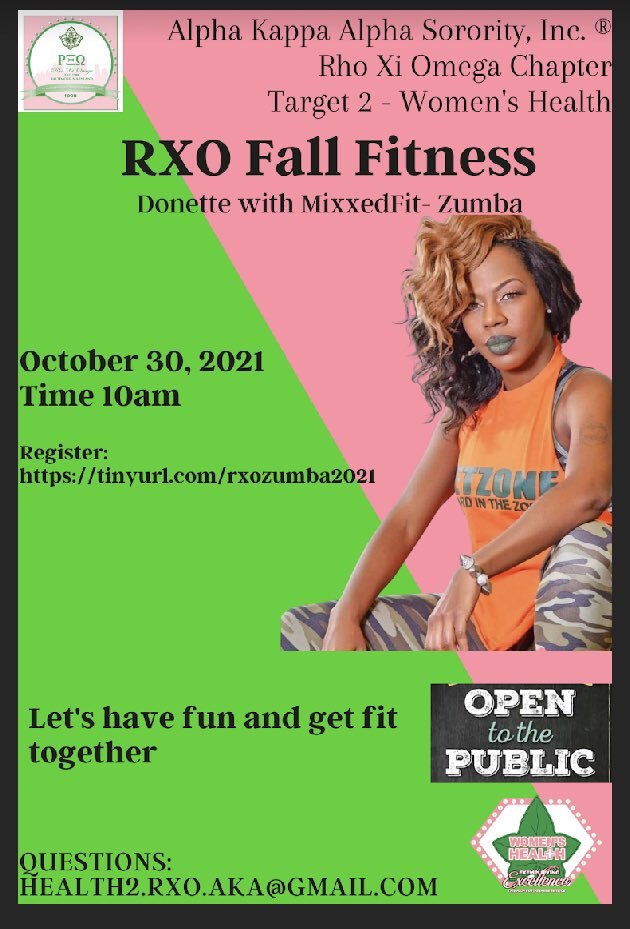 RhoXiOmega_AKA's tweet image. •
•
#TargetII #WomensHealth #AK1908 #RXO1988 #RXOFallFitness