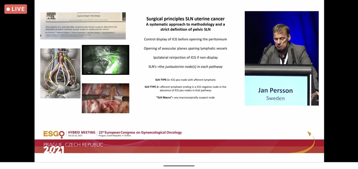 ChristinaUwins's tweet photo. #uterinecancer #sentinellymphnode #SLN @ESGO_society #ESGO2021 https://t.co/LhuxGnL6p6