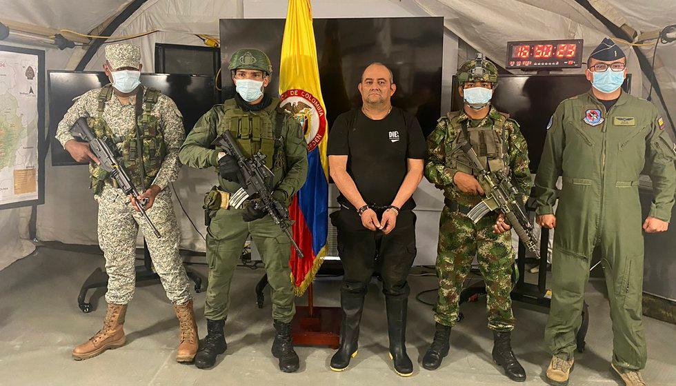 wdam's tweet photo. Columbia's most wanted drug lord was captured in a jungle raid Saturday. >> https://t.co/iSbuB9rjQ1 https://t.co/MIslmqhqE2