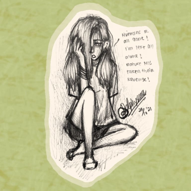 delphysca's tweet photo. π Inktober_24 : extinct π
.
Hello so..i draw this on paper for today because my phone's new protective screen is annoying π₯² I can't do undo or redo or draw a lineπ’π so after I draw..took a pic..edit..and done~
.
#inktober2021day24 #delphyscaa #inktober2021extinct https://t.co/A15DnsxJ9N