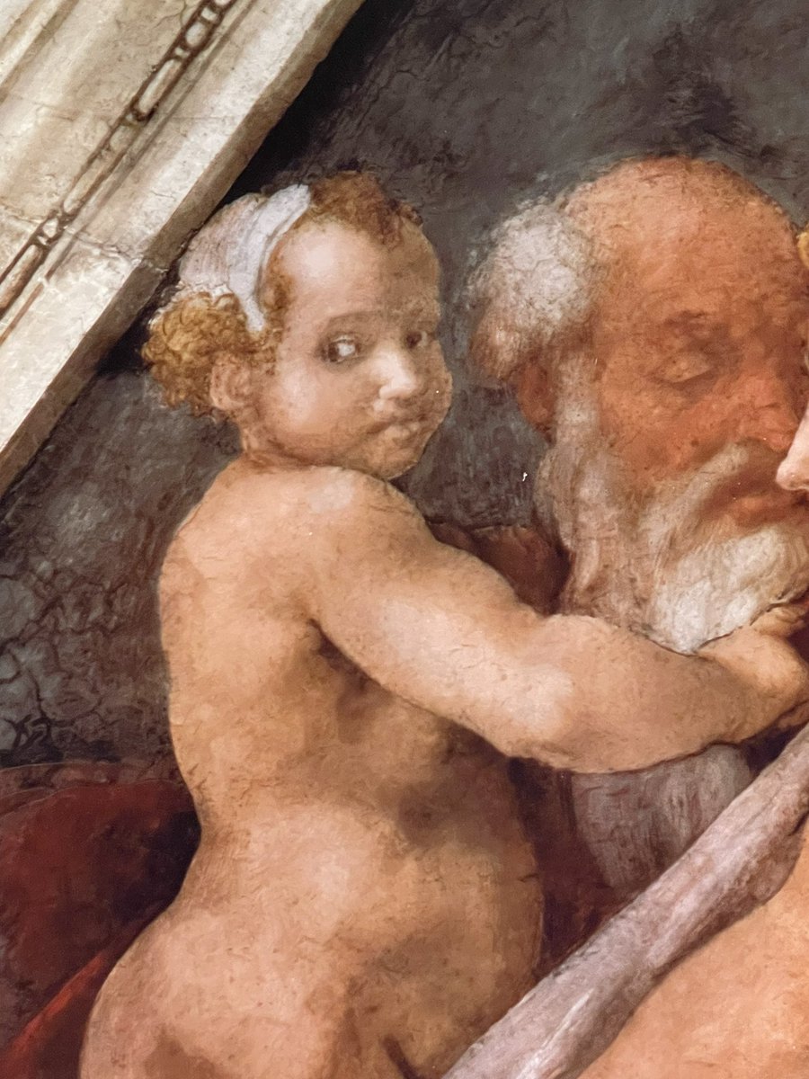 lorriegeek's tweet photo. @Noah_Lugeons tell me this isn’t Eli (Ezechias in the Sistine Chapel) https://t.co/wFoUOA2WIR