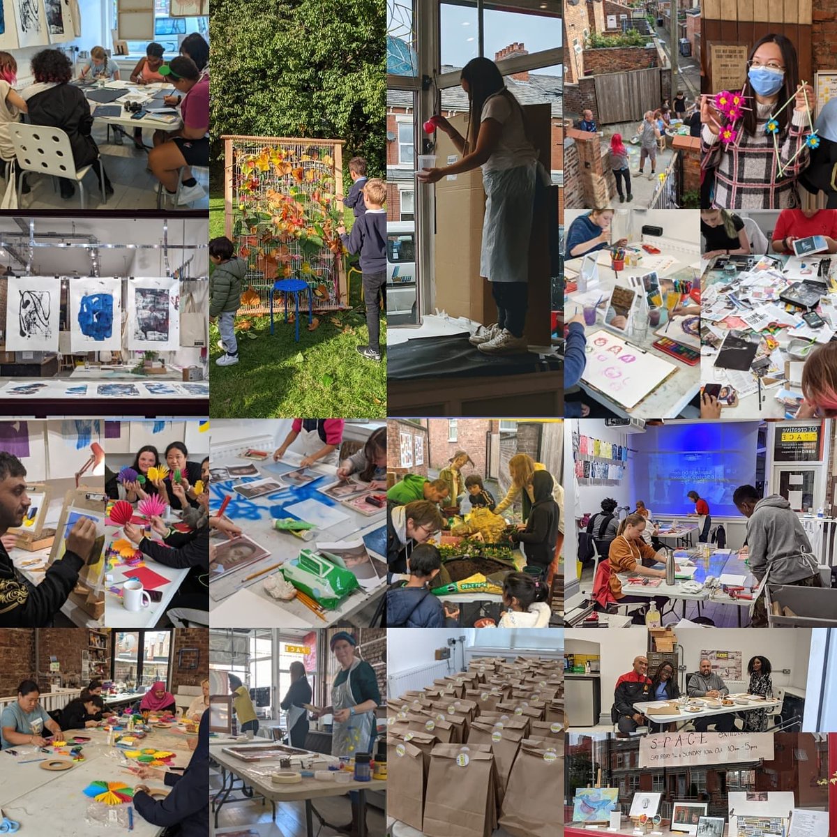 OTcreativespace's tweet photo. WOW WEE!!! We have had an AMAZING 8 weeks of workshops, events, projects and an artist residency at OT creative SPACE.
We are taking a little break over half term but will be back with our regular workshops on Monday 1st November.
#DrawingOutOT #halfterm #takeabreak https://t.co/lW6YILIXRh