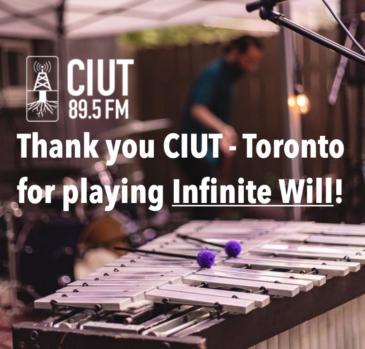 ObvslyOffbeat's tweet photo. #obviouslyoffbeat has made its way to Canada!

Thanks so much @CIUT895FM - #Toronto for playing #infinitewill https://t.co/09iTn0jJFp