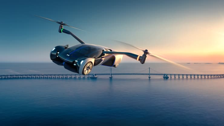 MarketRebels's tweet photo. $XPEV has revealed its flying car, rollout planned for 2024 https://t.co/eQaPTAbRGa