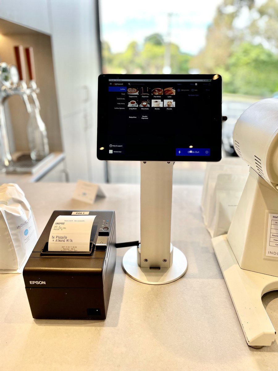 uniposAU's tweet photo. The latest #pos installation at the latest new #cafe in #doncaster - Secret ground. (Opening Monday 25th Oct). 
Featuring a Kounta Lightspeed POS on the sleek and sexy Studio Proper hardware. https://t.co/R2AU2x4hDJ
