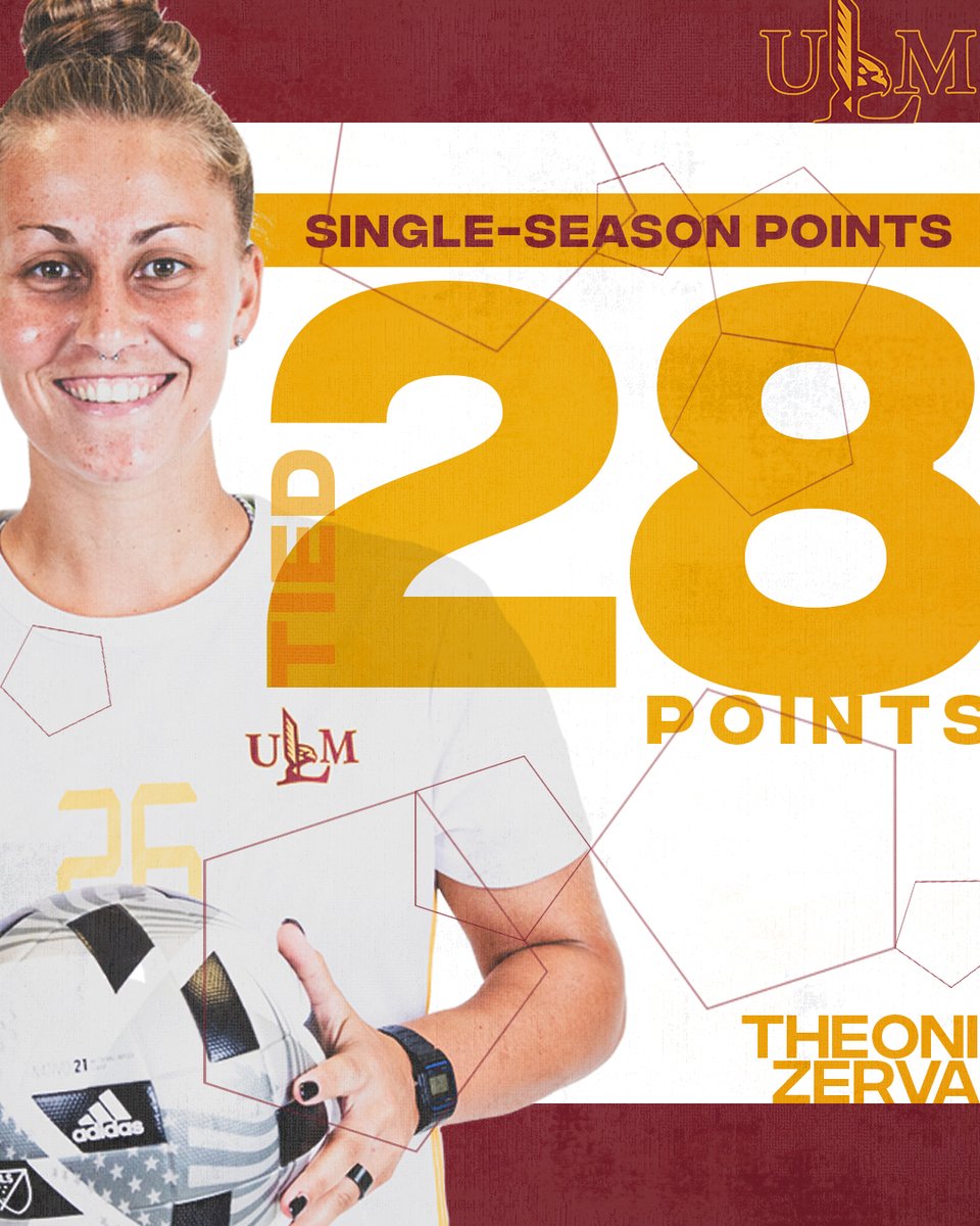 ULM_Soccer's tweet photo. 13' | Warhawks strike first!! Lena Goppel puts ULM ahead early! The assist by Theoni Zerva ties the school record for points in a season!

1-0 ULM

#TalonsOut https://t.co/0m1jc0mnCl