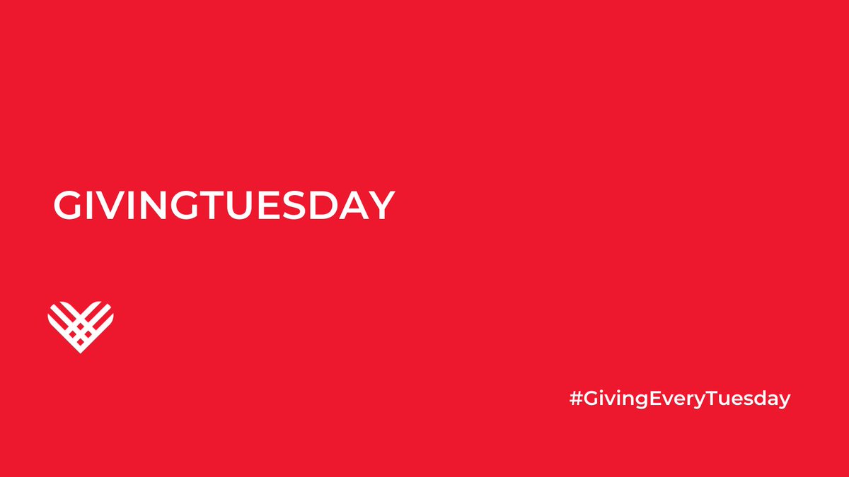 GivingTuesday's tweet photo. It's #GivingTuesday! Today is all about celebrating each +  every single act of generosity we have to offer. Whether it’s making someone smile, helping a neighbor out, or showing up for an issue or people we care about, we each have something to contribute. #GivingEveryTuesday https://t.co/8oRHoCX7St