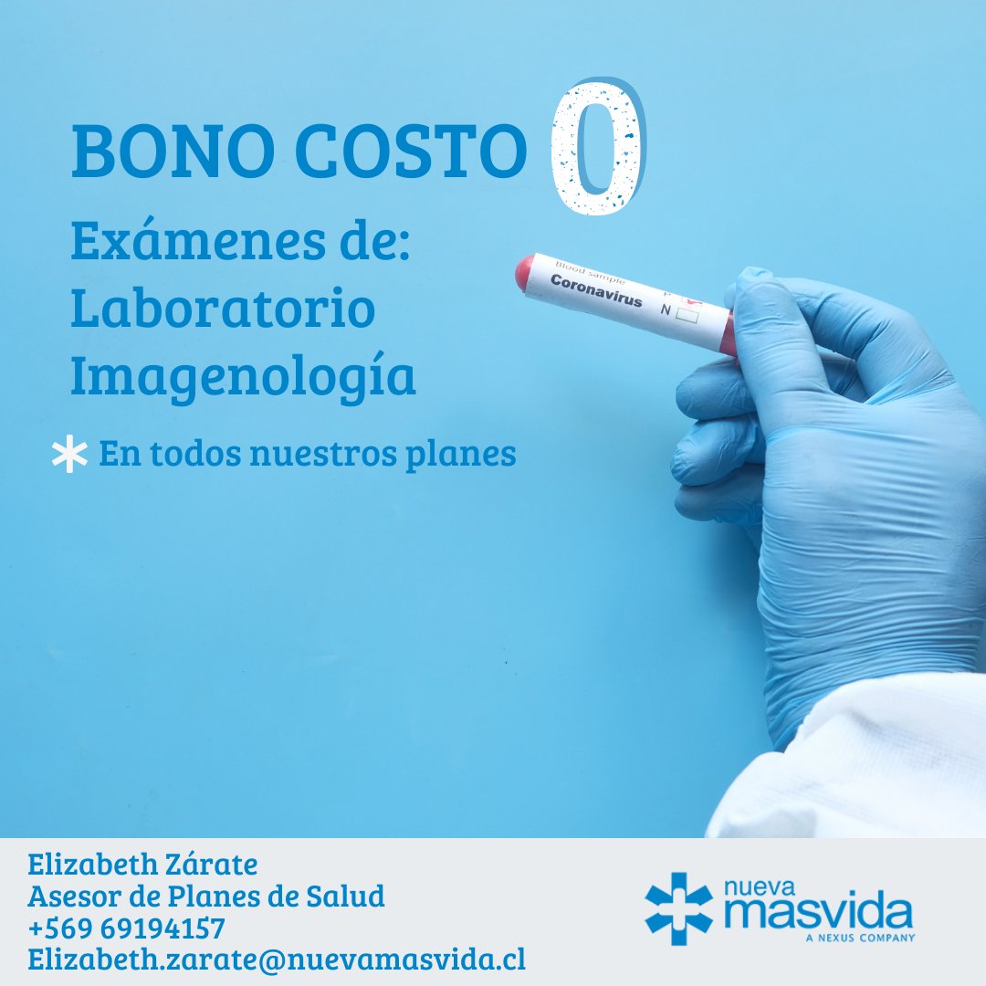 eli_zarate's tweet photo. Los exámenes nunca están dentro del presupuesto, con Nueva Masvida salen costo 0 https://t.co/UeqDRkZucv