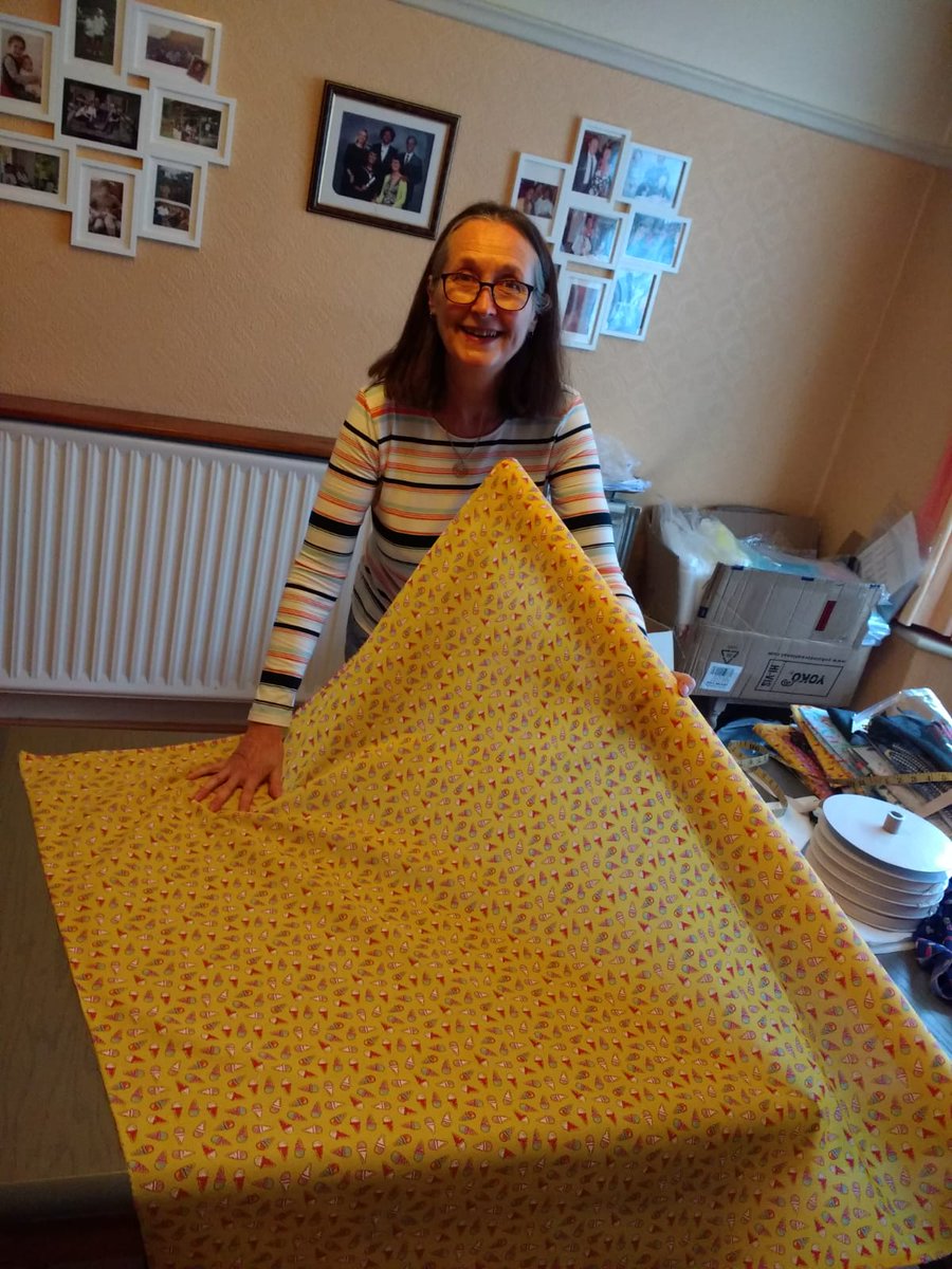 Sew_Marvellous's tweet photo. After endless support and fabulous organisation skills, Sue stepped down from her role of Team Leader. We are all so grateful for all that Sue has given us. She has been a fantastic team Leader. To show our gratitude, we came together and made her a Sew Marvellous gifts🪡🎁 https://t.co/mIwEcJwqjS