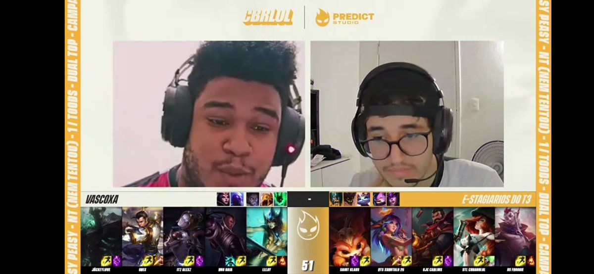 CBRL0L's tweet photo. https://t.co/GaDLF8CgxF

Draft do primeiro jogo da série 
Entre VASCOXA X Estagiários do T3

Vocês são 
#GoVas ou #GoEST ? https://t.co/af4e3zYcrr