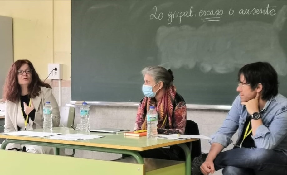 Aulapsicodrama's tweet photo. Congreso de Psicodrama AEP León 2021. Donde miembros del Aula de Psicodrama han participado con la Ponencia: Lo grupal, escaso o ausente. Muy interesantes el encuentro y las devoluciones de los participantes. https://t.co/zHYeH9wstS