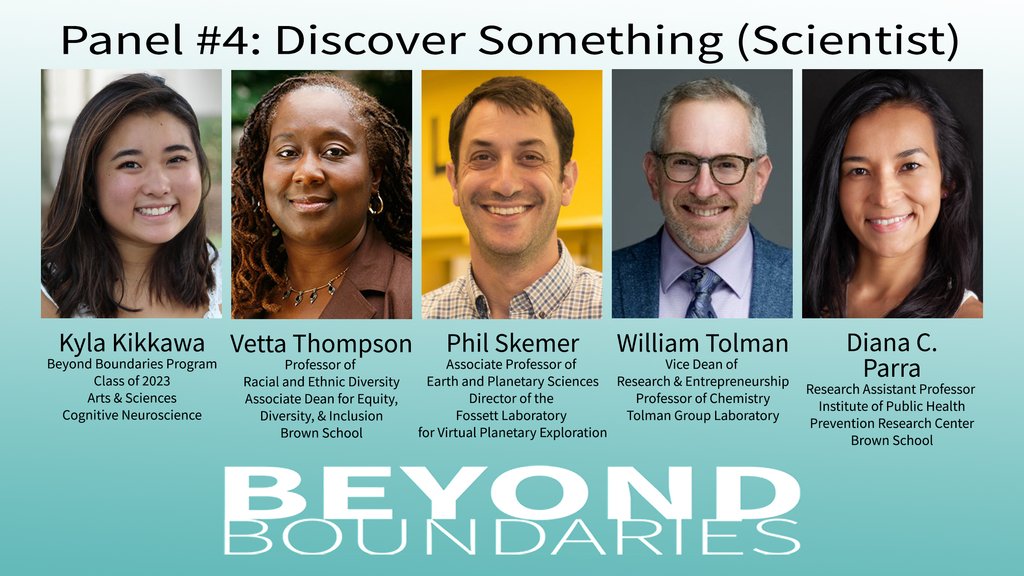 Terrific #Science panel in the #WashUBeyondBoundaries Seminar Tues featuring BB23 student Kyla Kikkawa, Vetta Thompson <a href="/VLTLive/">Vetta Thompson</a> &amp; Diana Parra @HokeoDiana from <a href="/BrownSchool/">WashUBrownSchool</a>, @PhilSkemer of @WUSTL_EPS, and <a href="/WBTolman/">William Tolman</a> of @WUSTLArtSci &amp; <a href="/TolmanLab/">TolmanLab</a> #interdisciplinary #highered @WUSTL