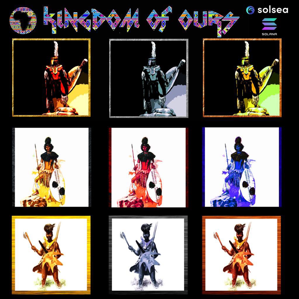 Limpho_M_'s tweet photo. @ShogunSamurais A depiction of majestic #African warriors as #NFTs on @SolSeaNFT 

https://t.co/HFEb3g7HnK…
https://t.co/C3FpuQtp8I…
https://t.co/jkT8bYrqbm…
https://t.co/RmpANqonoP…
https://t.co/iTrHsR0a71…
https://t.co/n727g2tueT…
https://t.co/G7Ted9p2pp…

#Solana  #crypto #Warriors https://t.co/luNT0qmV54