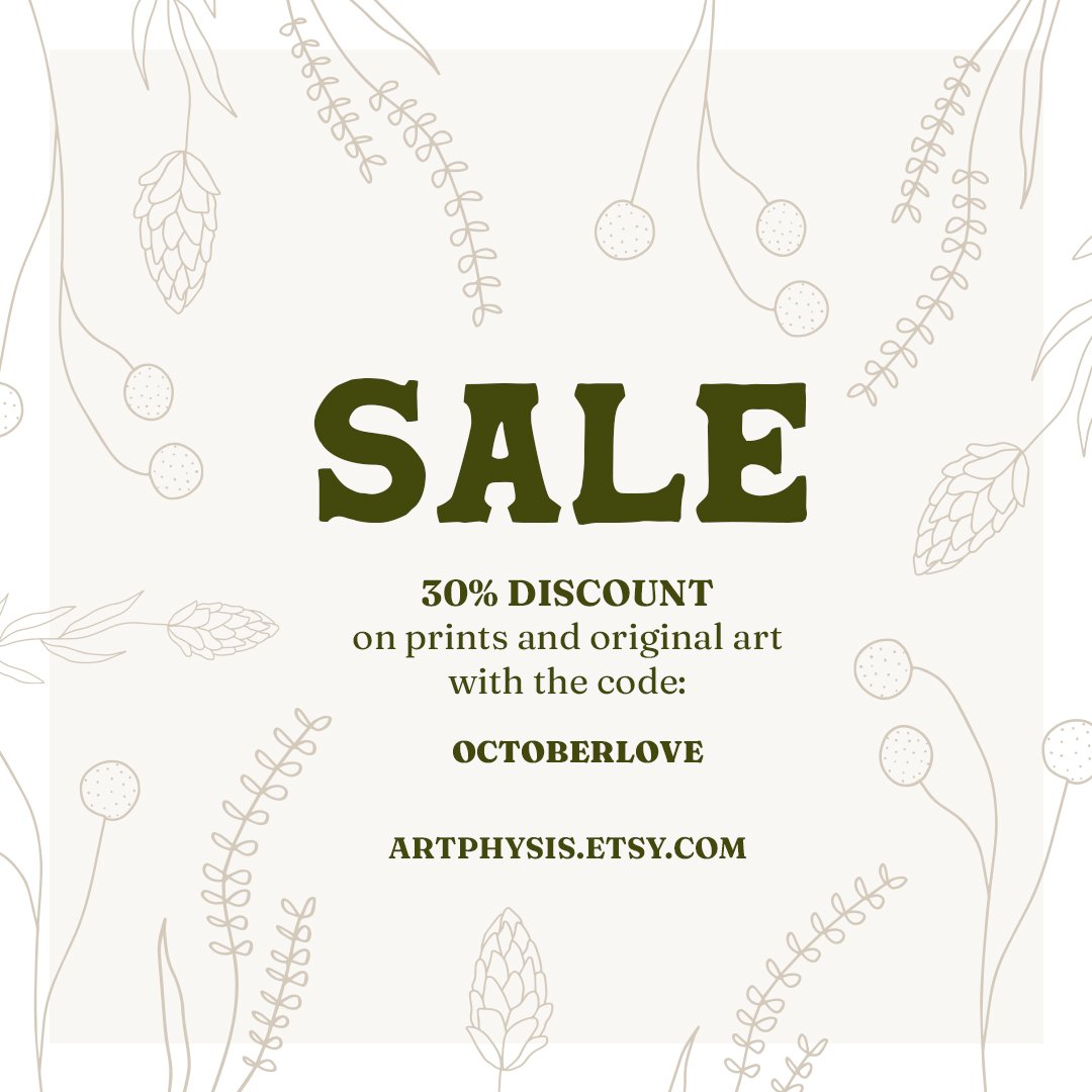 30% off, just for a week! Artphysis.etsy.com
#etsy #etsysale #handmade #smallbusiness #Christmas #prints #originalart