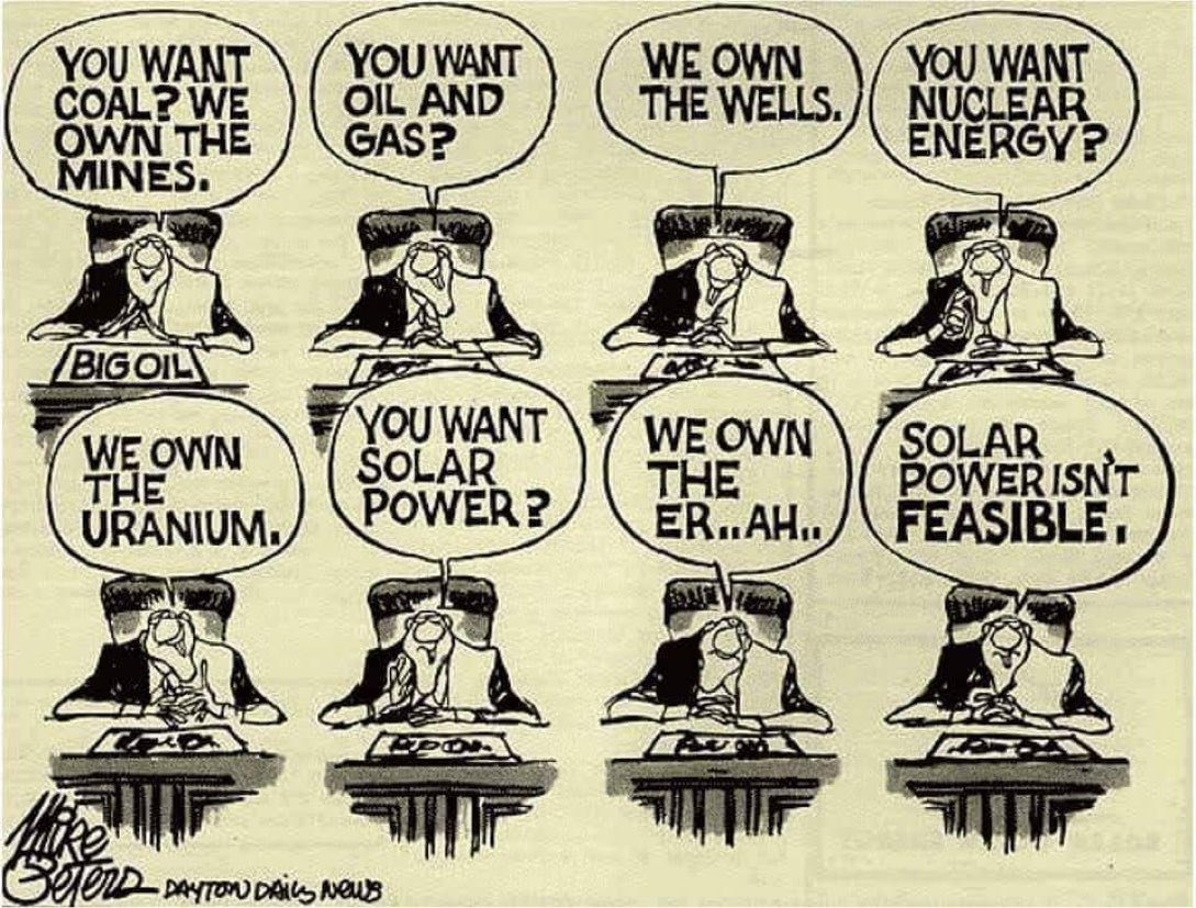 OnyaDon's tweet photo. This cartoon from the 1970s #RenewableEnergy #FossilFuels https://t.co/tPQOAm125Q
