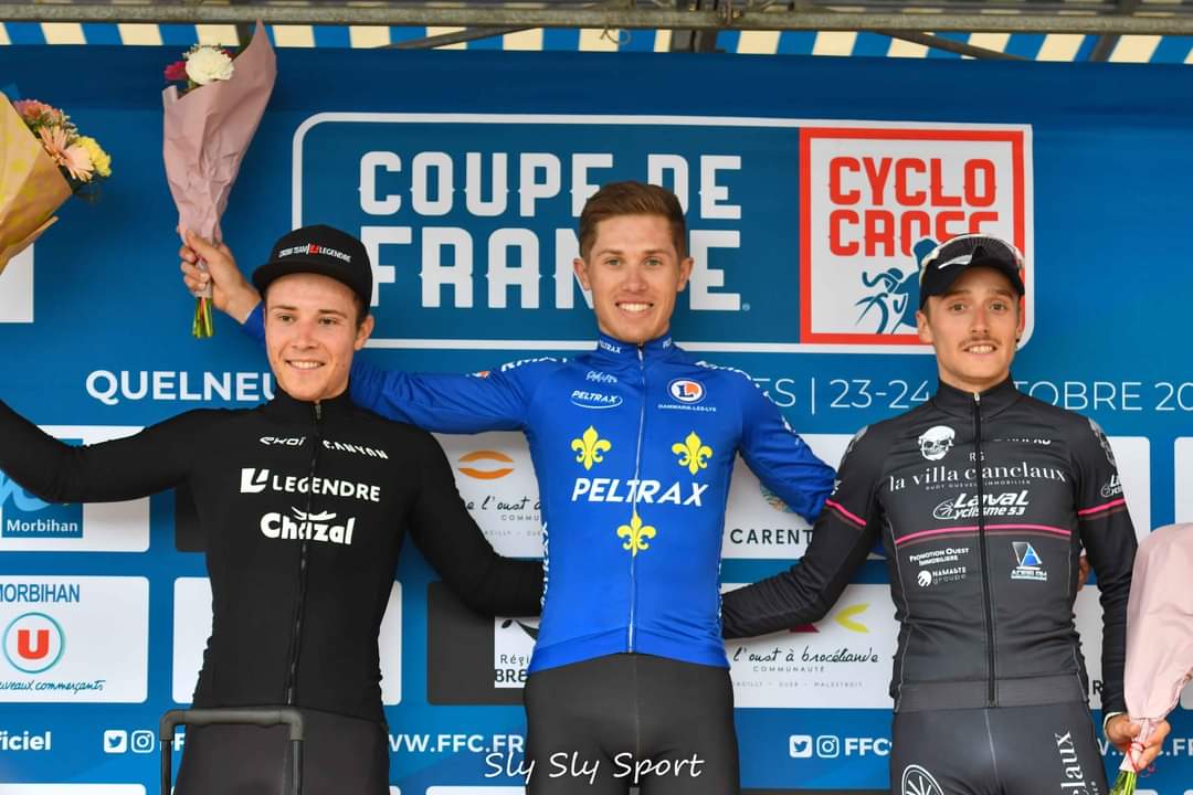 StevenLaurentF's tweet photo. Deuxième weekend de CDF 🇨🇵 et deuxième podium pour la team avec Valentin Guillaud 🥉 qui monte sur la boîte en élite.

Merci à tous ceux qui ont œuvré ce weekend pour la Team Guevel Immobilier Laval Cyclisme 53 https://t.co/dVfnJ3vSL2