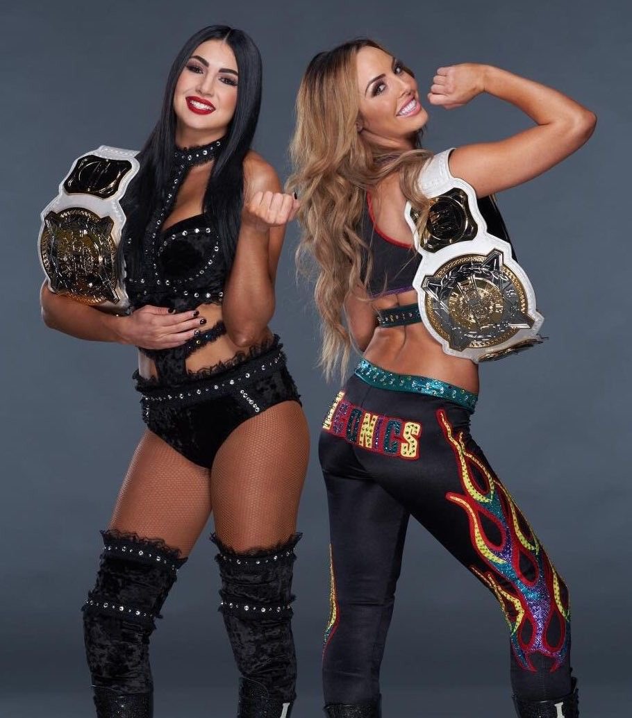 BeyondThe3Count's tweet image. .@CassieLee and @JessicaMcKay They won the WWE Women's Tag Team Championship Now they are the new Impact Wrestling Knockouts Tag Team Champions that's iconic😍😍❤️ #WWE #IIconics #TheIInspiration #BoundForGlory