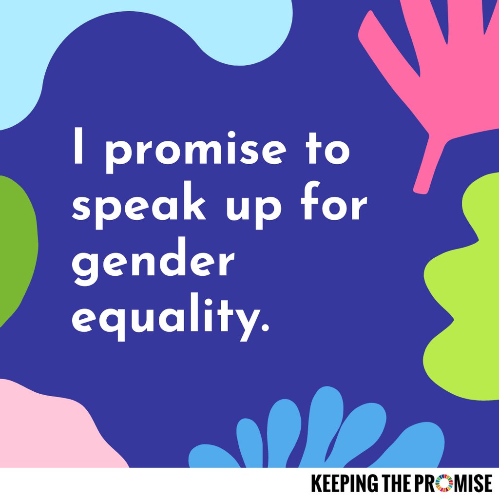 GirlUp's tweet photo. I promise to speak up🗣 for gender equality. Join @GirlUp + @UN this #UNDay and make your promise to help achieve the #GlobalGoals and create a better world for everyone!🙌 https://t.co/rsavUNQH2H https://t.co/SbE8RPAlCJ