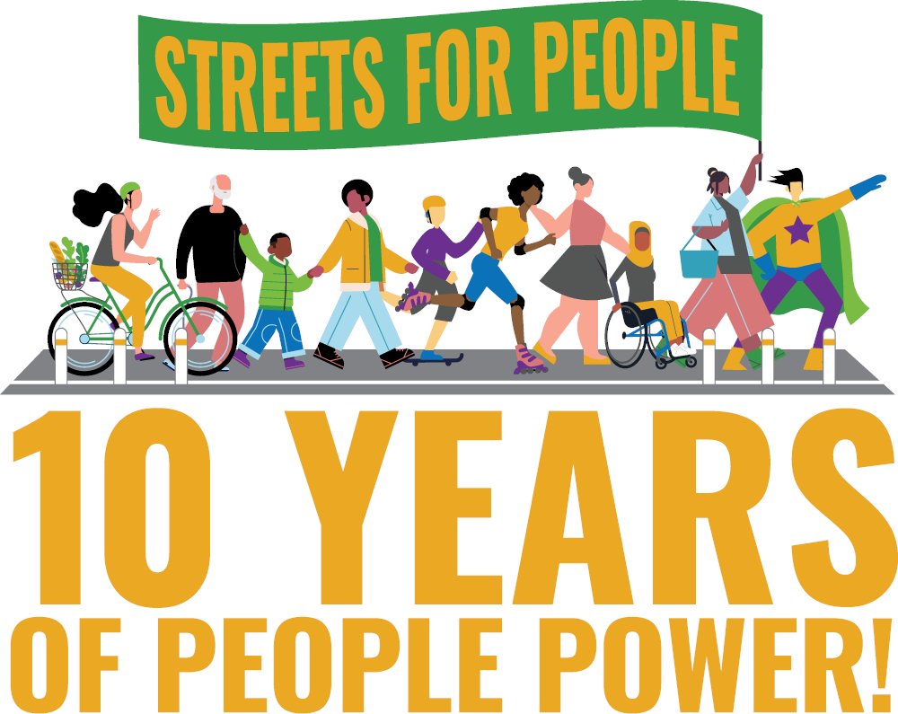 SNGreenways's tweet photo. Our fundraiser #StreetsForPeople celebrates 10 yrs of work, incl #WhoseStreetsOurStreets - a BIPOC-led campaign that reimagines policing, decriminalizes poverty & puts people 1st.
Traffic stops must stop leading to black deaths.
https://t.co/xWNCCfOjBw
#SupportTheWork
👇Tix👇 https://t.co/dQwrXSYF2b