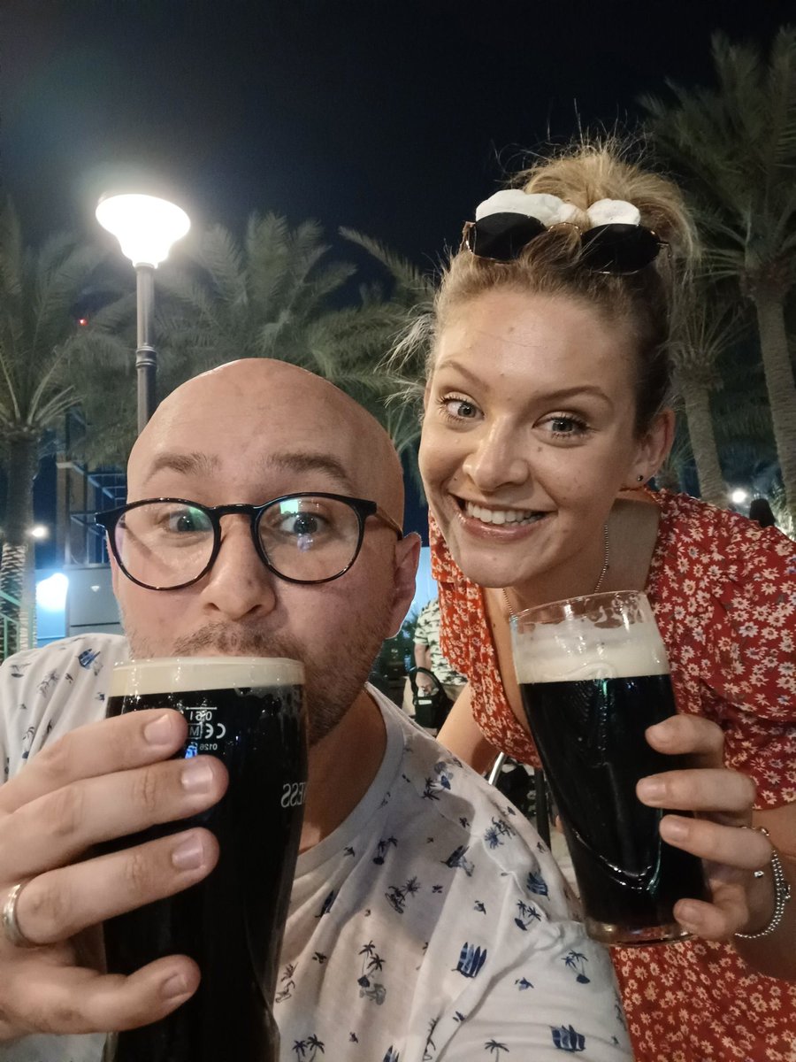 Brilliant day with our Dubai crew (Hana, Mark, Josh, Ally &amp; Georgia) exploring Tech, Performances, Production, Sustainability and progress at @expo2020dubai . 

A stunning realisation of an enormous project that you have to see with your own eyes.

Also there was Guinness.
