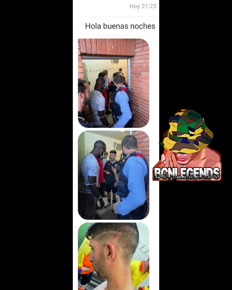bcnlegends's tweet photo. Denuncian que un equipo de fútbol agredió físicamente al contrario al estar perdiendo. #bcnlegends #urbangraffitisbcn #blegends #tgnlegends https://t.co/tsyaAKPaVg