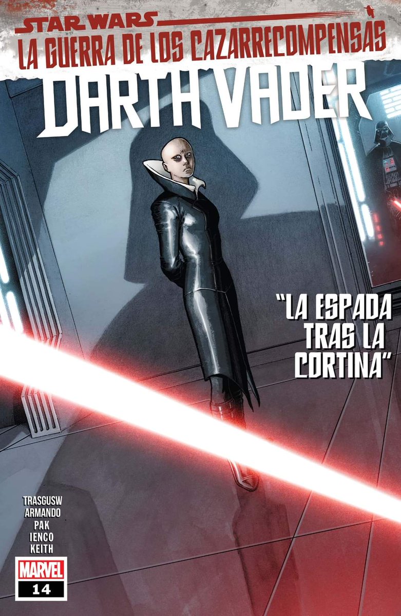 Droid_Factory_'s tweet photo. STAR WARS: DARTH VADER (2020) #14
LA GUERRA DE LOS CAZARRECOMPENSAS: LA ESPADA TRAS LA CORTINA

Tras sobrevivir al intento de asesinato de IG-88, Darth Vader regresa a Coruscant para horror de la administradora Sly Moore.

https://t.co/LvKj5AUfcc https://t.co/SWJpJK6t8q