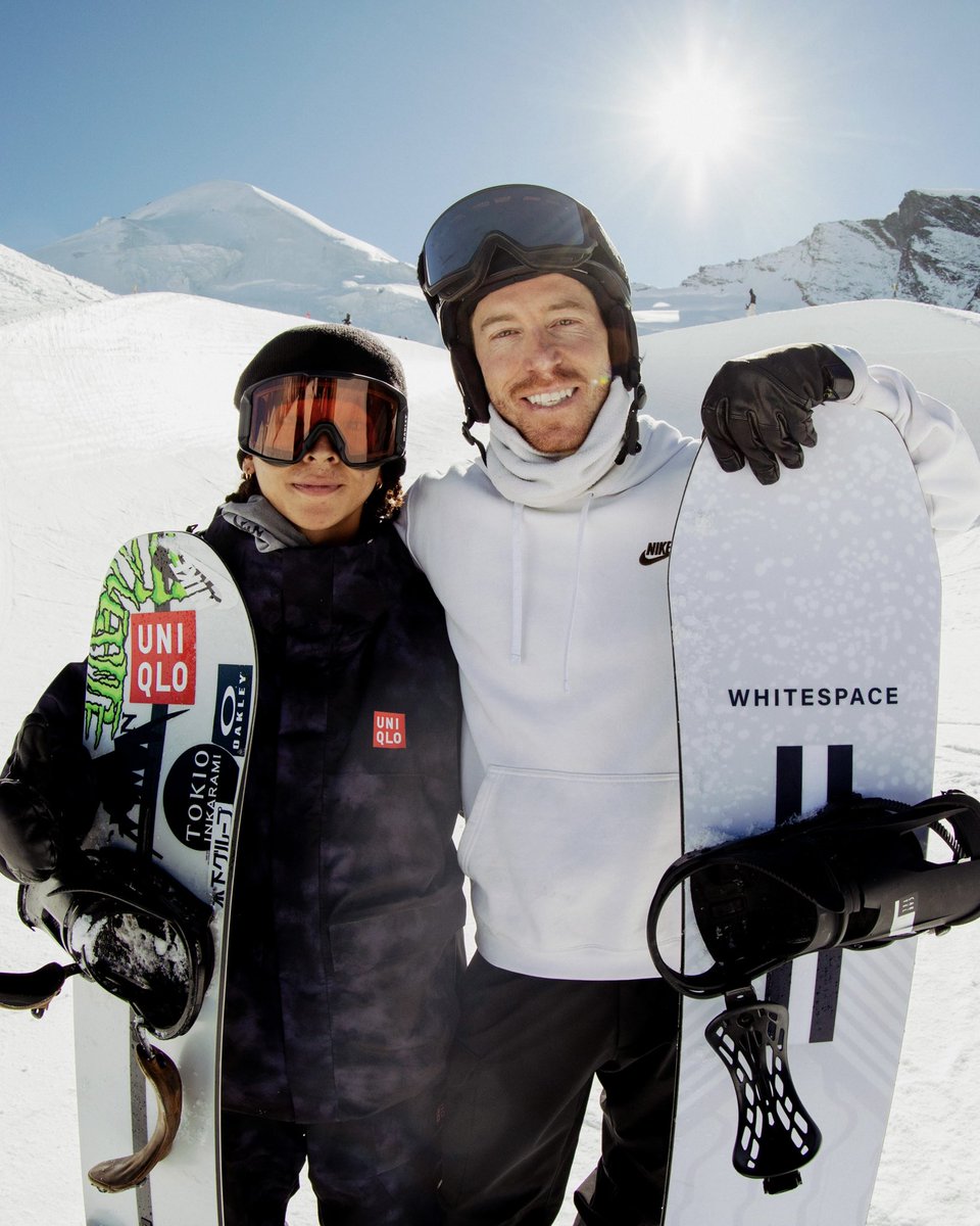shaunwhite's tweet photo. WOW, time flies!! A ton of respect for Ayumu Hirano. We’ve both been at this game for a long time! Great to see him crushing it here in Swiss! https://t.co/4RSUvDFi8S