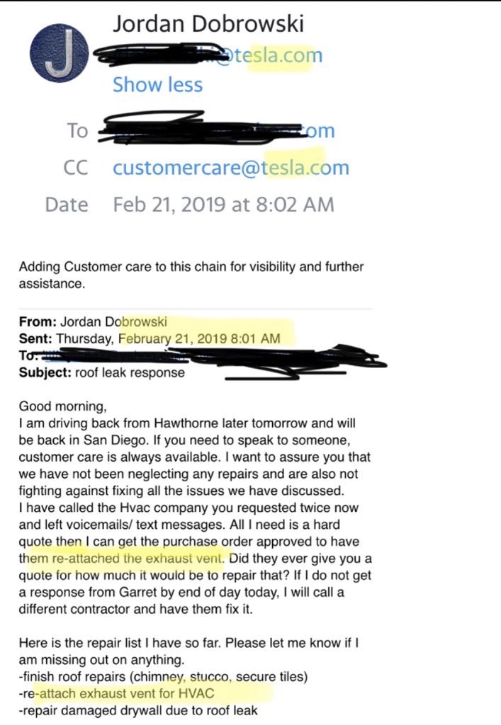 TiffanyPhoto1's tweet photo. Is harming families, children and pets “to be expected” also @elonmusk ?
Cc @TheJusticeDept @Tesla
#TeslaEvadesRegulations
#TeslaConsumerIssues
#TeslaHarmsConsumers
#TeslaSolarIssues
#TeslaRoofing
#TeslaEcosystem
#Tesla $TSLA $TSLAQ #ElonMusk https://t.co/b7bpwb0Ubm