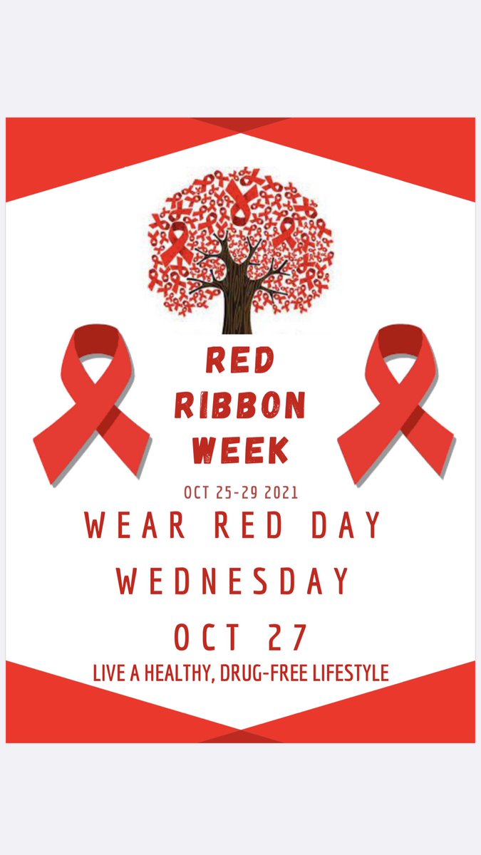 Welcome to Red Ribbon Week! Plenty of events planned each day including “Wear Red Wednesday” so plan accordingly.🌽 #RedRibbonWeek2021 #YorktownCSD <a href="/YorktownSADD/">YHSSADDCLUB</a> <a href="/SACounselor01/">K Loughran</a> <a href="/ASK_Yorktown/">Alliance for Safe Kids</a> <a href="/YHSPTSA/">YHS PTSA</a> <a href="/YClassof2024/">YHSClassof2024</a> <a href="/yhs_classof2023/">YHS CLASS OF 2023</a> <a href="/YHSclassof2022/">YHS Class of 2022</a> <a href="/YHSClassof2025/">YHS Class of 2025</a>