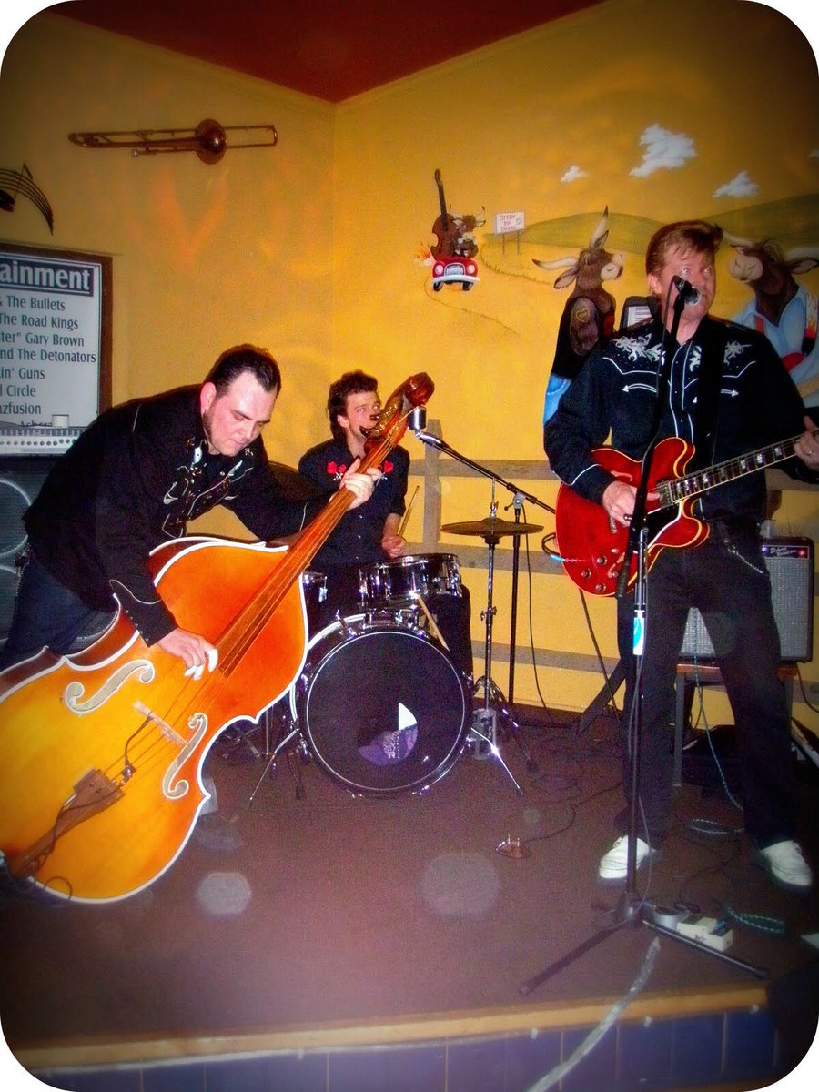 This Friday live #rockabilly in The Cave! #DibbsPreston &amp; #TheDetonators w/ guest Barry Ryan from #TheRockats!
Oct 29 2021 7:30 pm Tix: bit.ly/RandyNowTickets