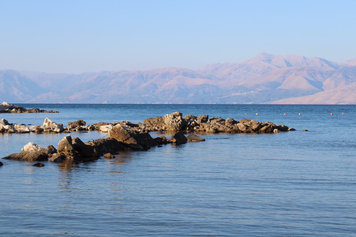 #Corfu View on #Albania