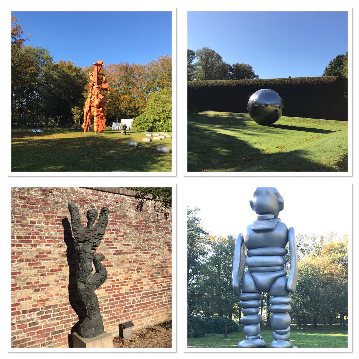 Dit is een absolute aanrader T Nijenhuis @MuseumFundatie . Wat een prachtige beeldentuin
