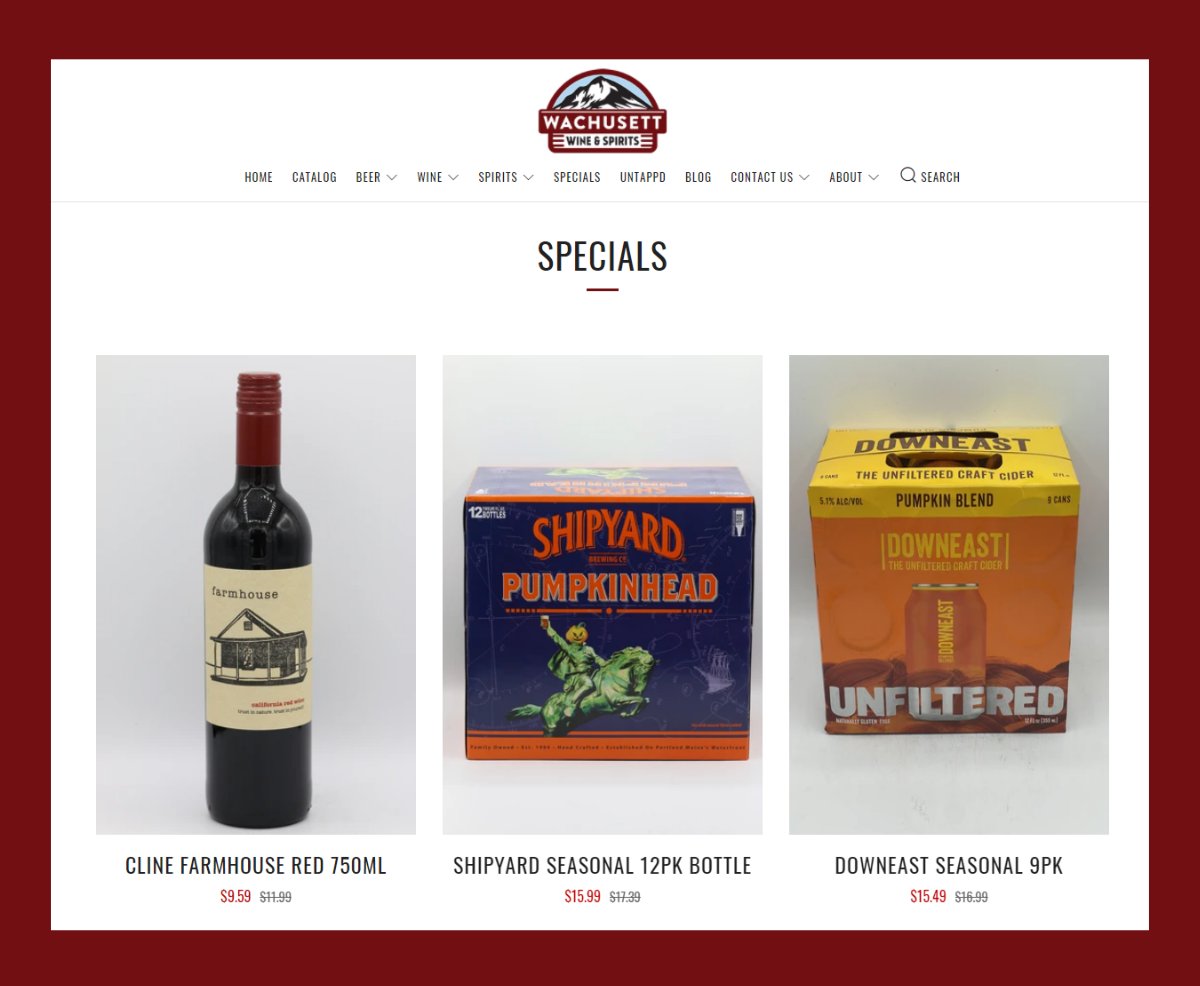 The month is coming to an end! Have you taken advantage of all our October specials? Get them now while they're still on sale!  buff.ly/3ebE4vS #wachusettwineandspirits