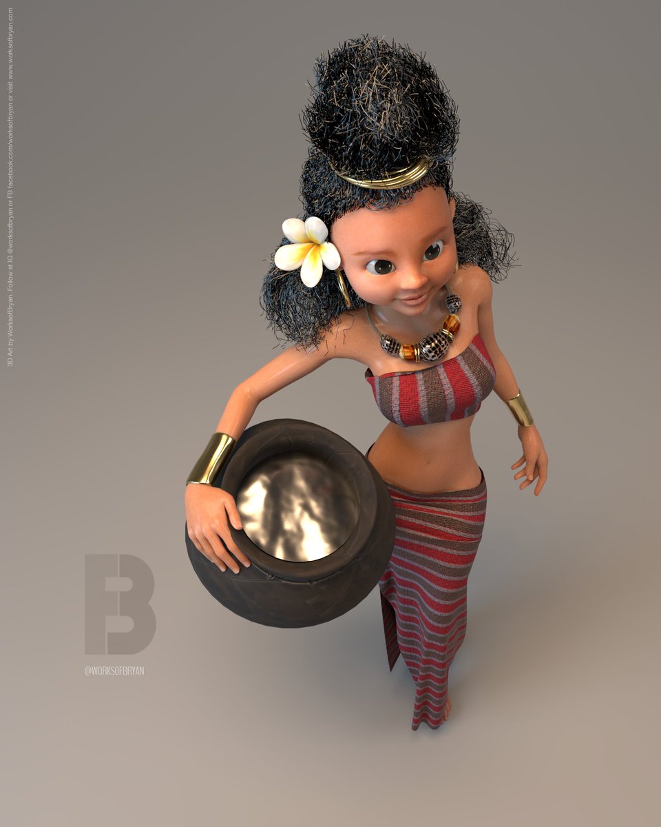 worksofbryan's tweet photo. #DalagangPilipina Series: Quick Render 02
#3dmodeling #autodeskmaya #artph #3dart #3dartist #philippines #pinay #filipinabeauty #digitalart #digitalartist #zbrushsculpt #worksofbryan https://t.co/NCAMoQfn7W