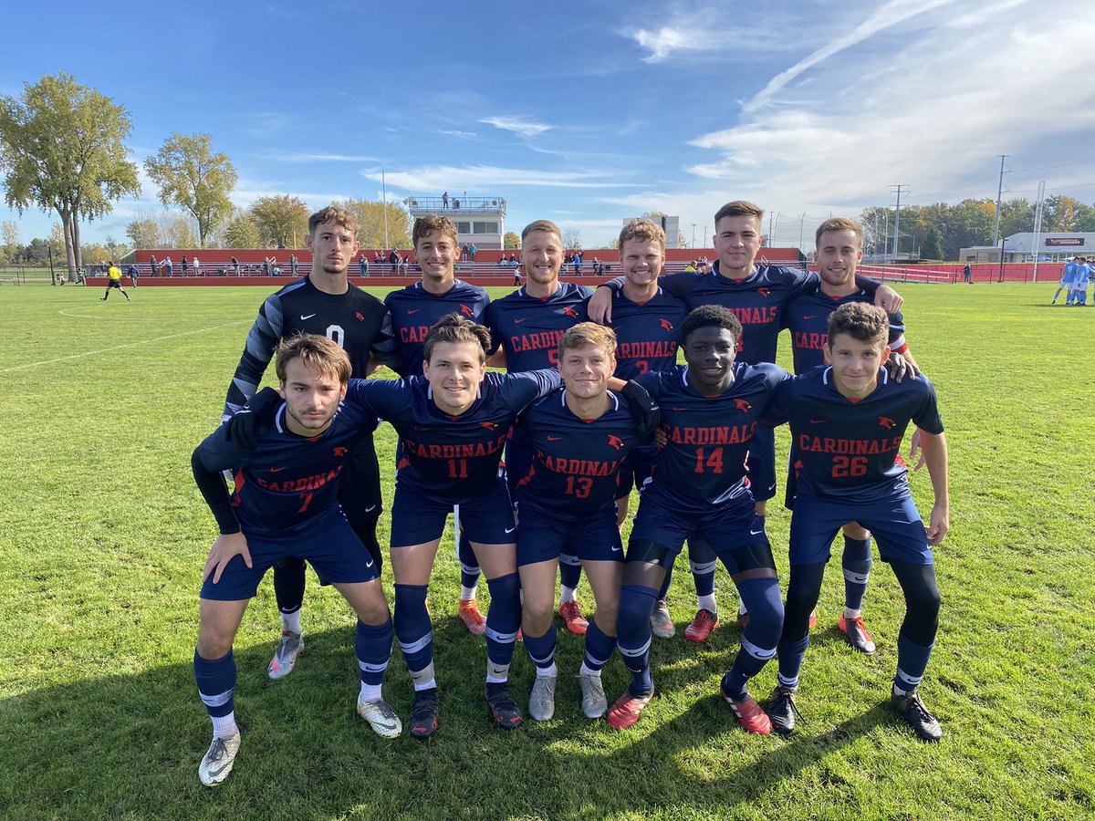 Starting XI in hard fought draw against UIU. 

Goal from Glosh 
Assist from Sheikh 

#SVSU #GoCards #UTC