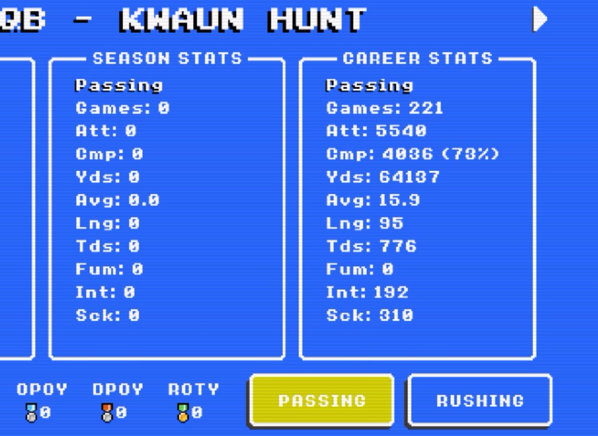 Tom Brady can't touch my guy Kwaun Hunt. <a href="/retro_bowl/">Retro Bowl</a>